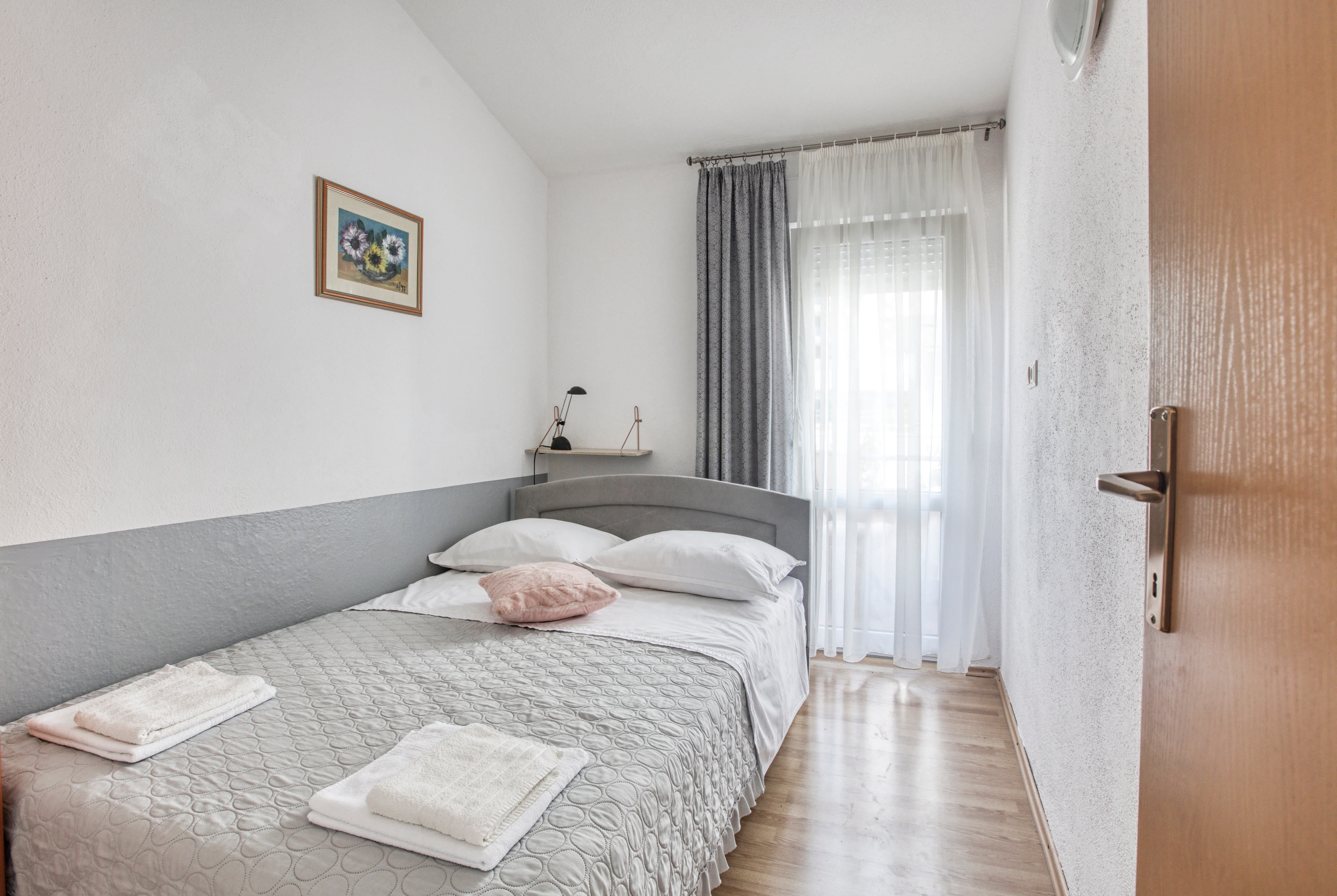 Two bedroom apartment with balcony Rogoznica  A-b
