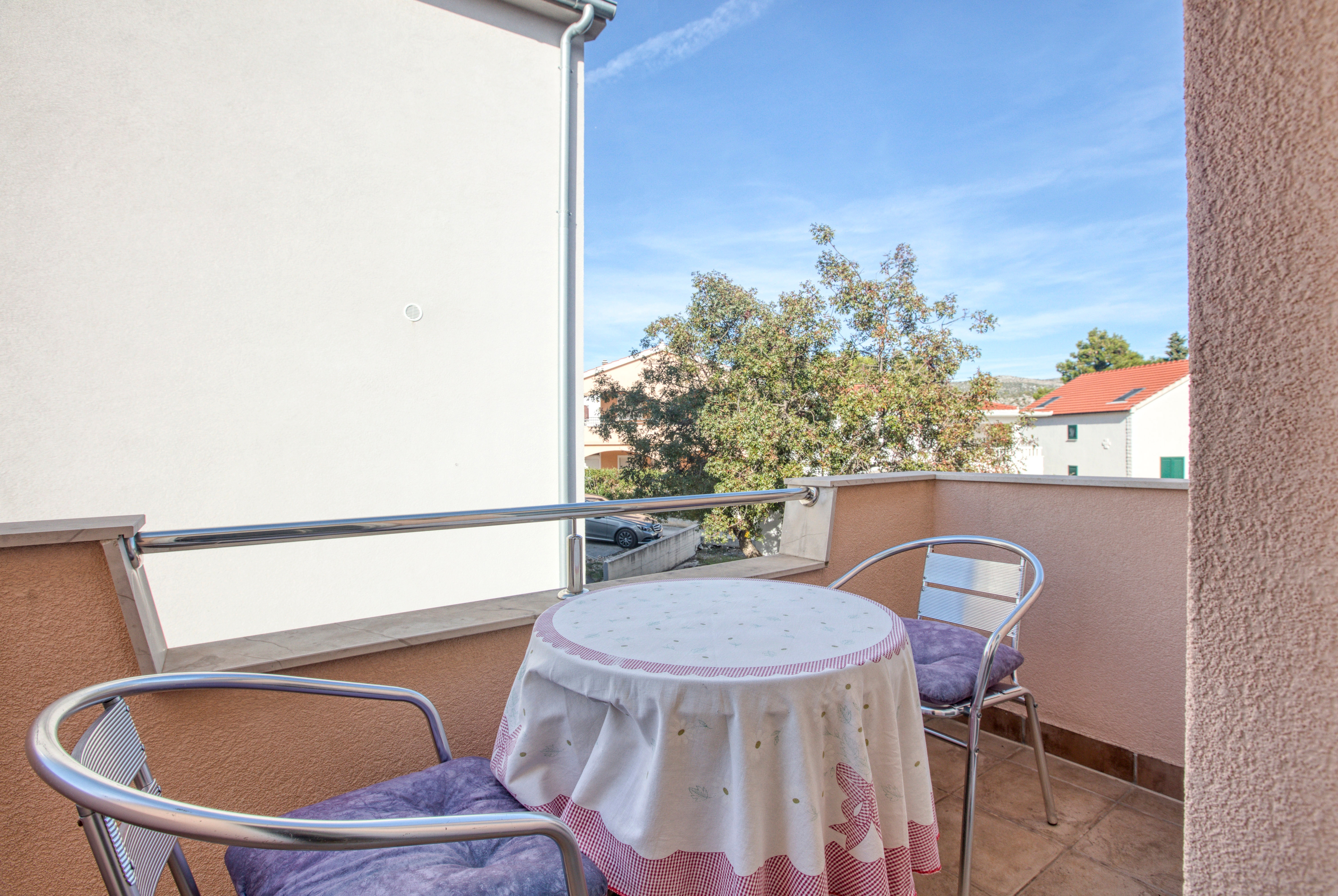 Two bedroom apartment with balcony Rogoznica  A-c