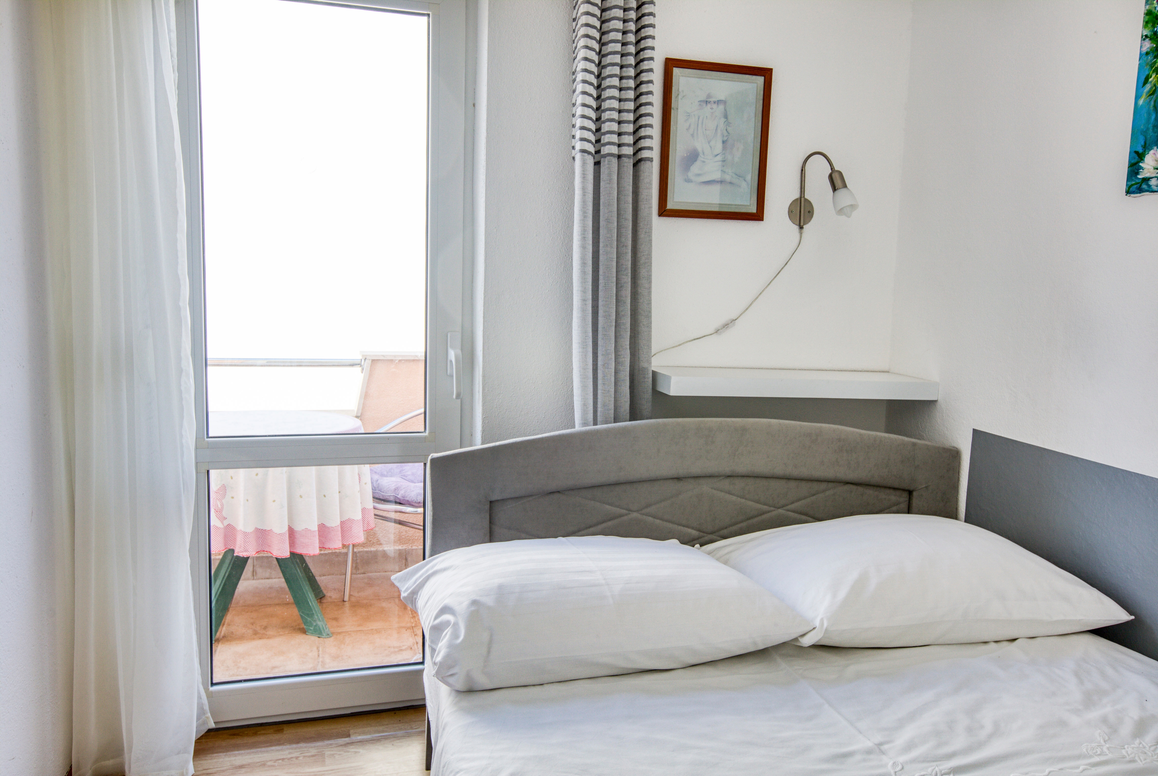 Two bedroom apartment with balcony Rogoznica  A-c