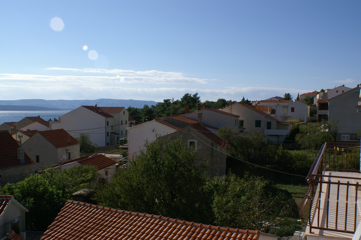One bedroom apartment with balcony and sea view Bol, Brač  A-a