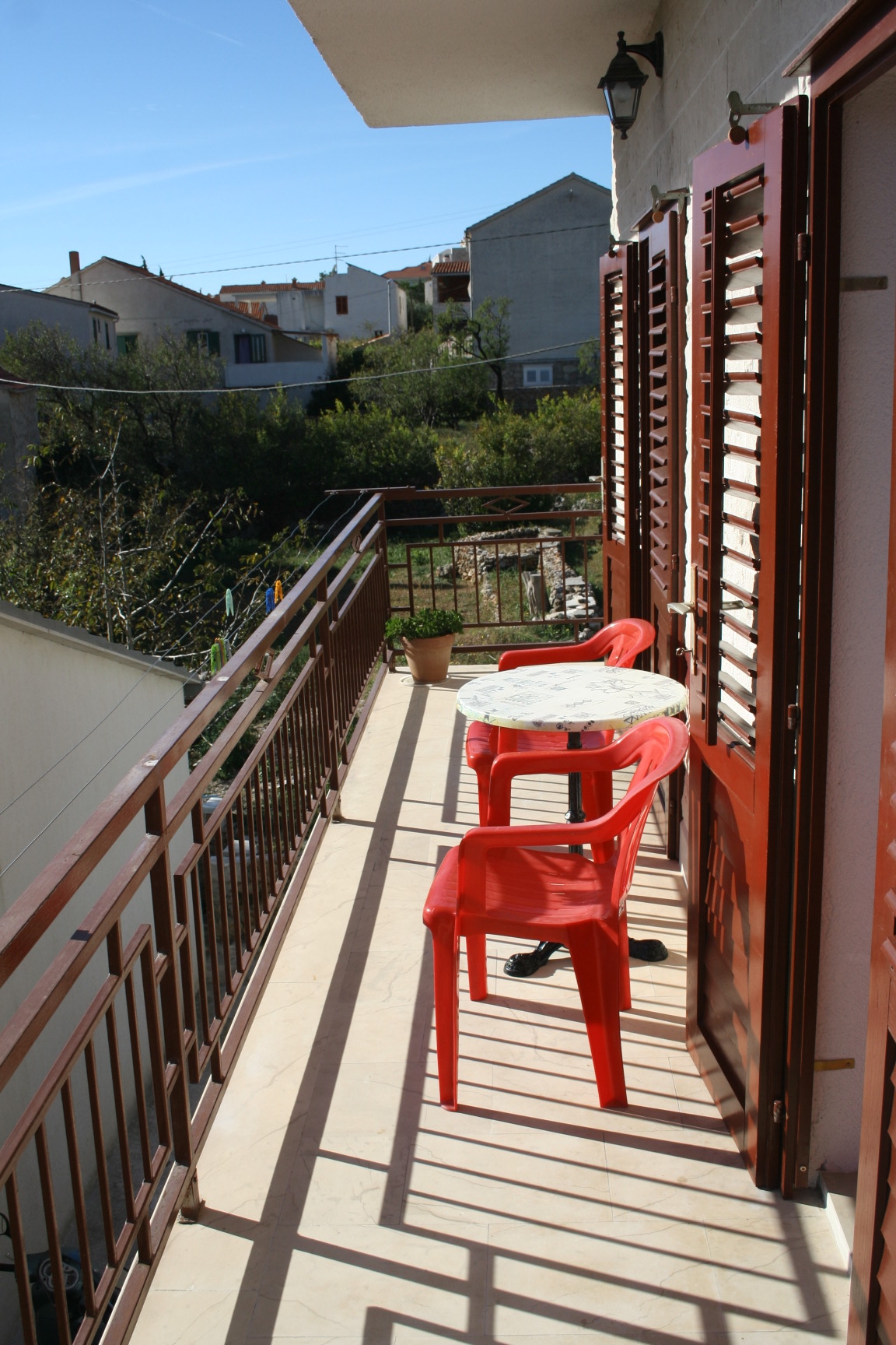 One bedroom apartment with balcony and sea view Bol, Brač  A-c