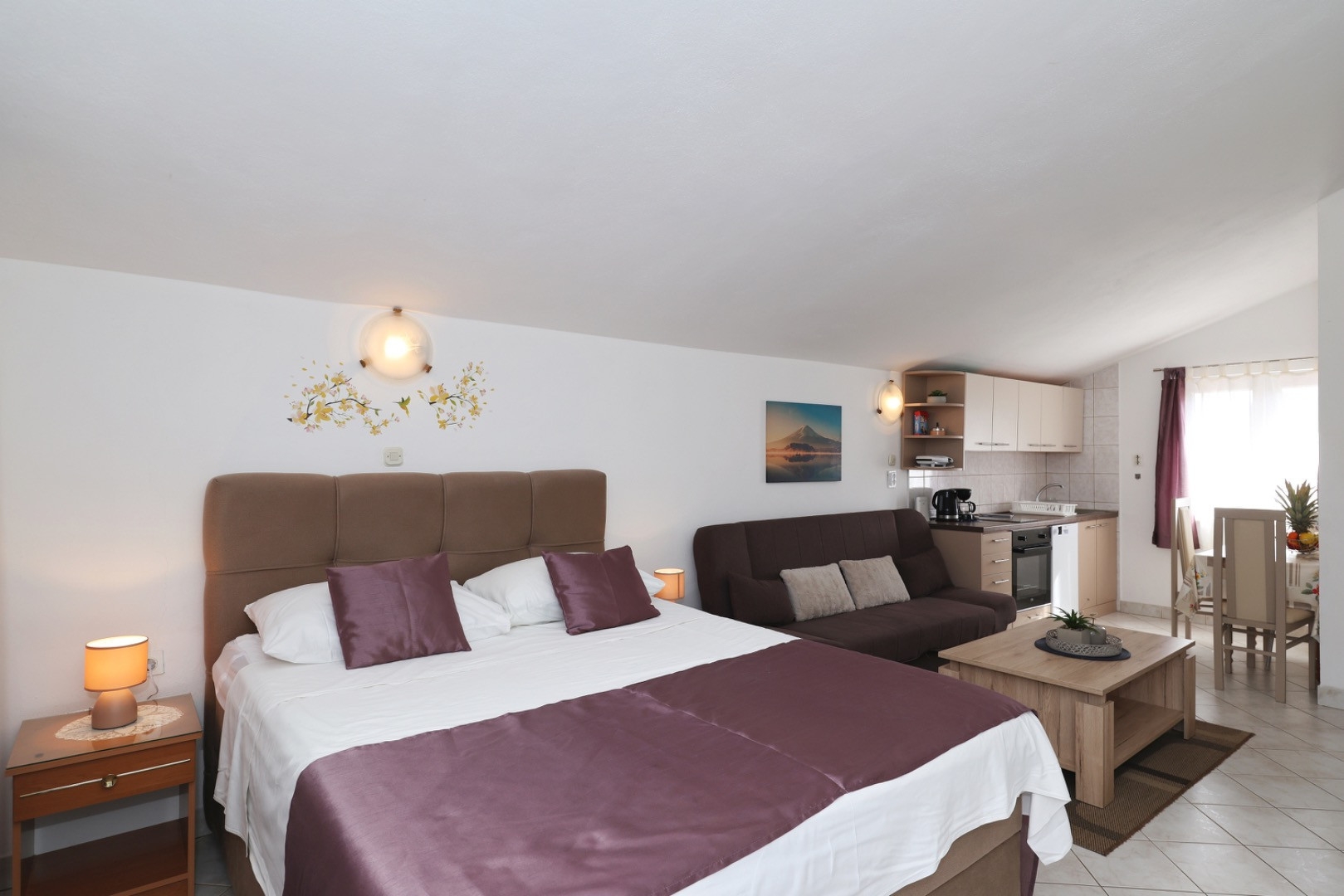 Studio flat with terrace Nin, Zadar  AS-a
