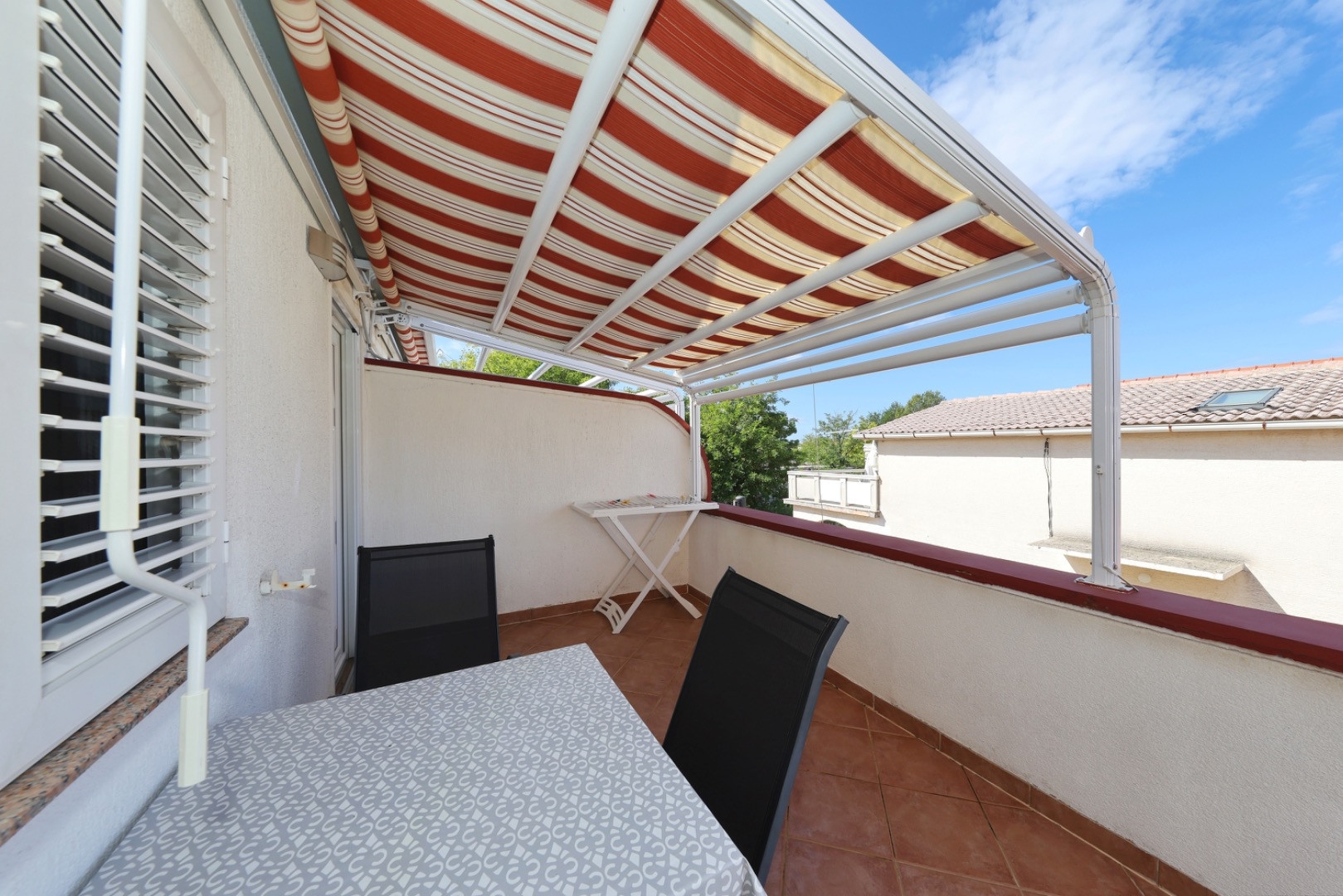 Studio flat with terrace Nin, Zadar  AS-a