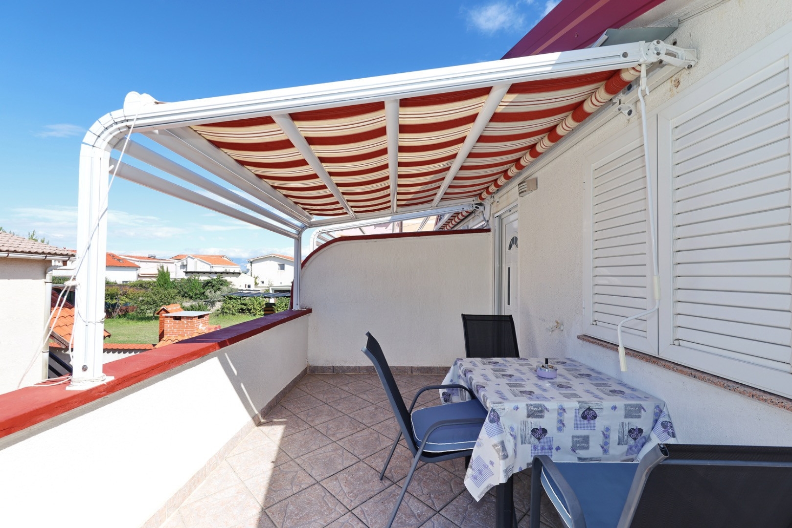 Studio flat with terrace Nin, Zadar  AS-b