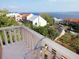 Bol, Balcon dans l’hébergement en type apartment, avec la vue sur la mer, animaux acceptés et WiFi.