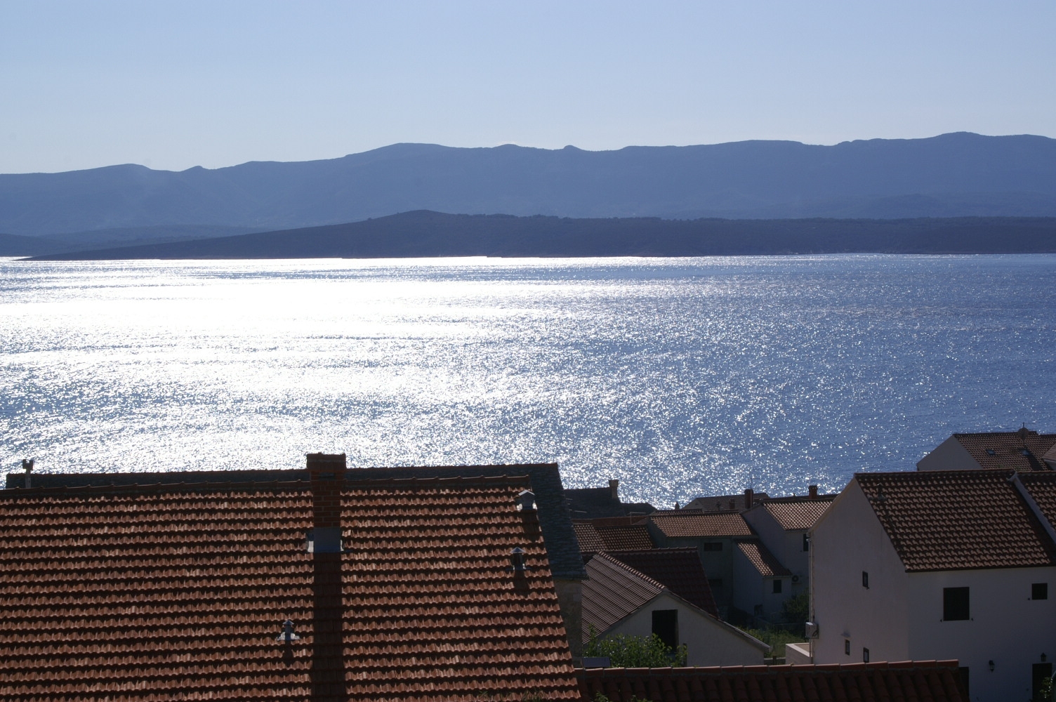 One bedroom apartment with terrace and sea view Bol, Brač  A-b