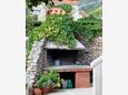 Courtyard Bol, Brač, Courtyard 2900 - Apartments with pebble beach.