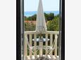 Bol, Balkon in the apartment, with a sea view en WiFi.