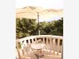 Bol, Balkon in the apartment, with a sea view en WiFi.