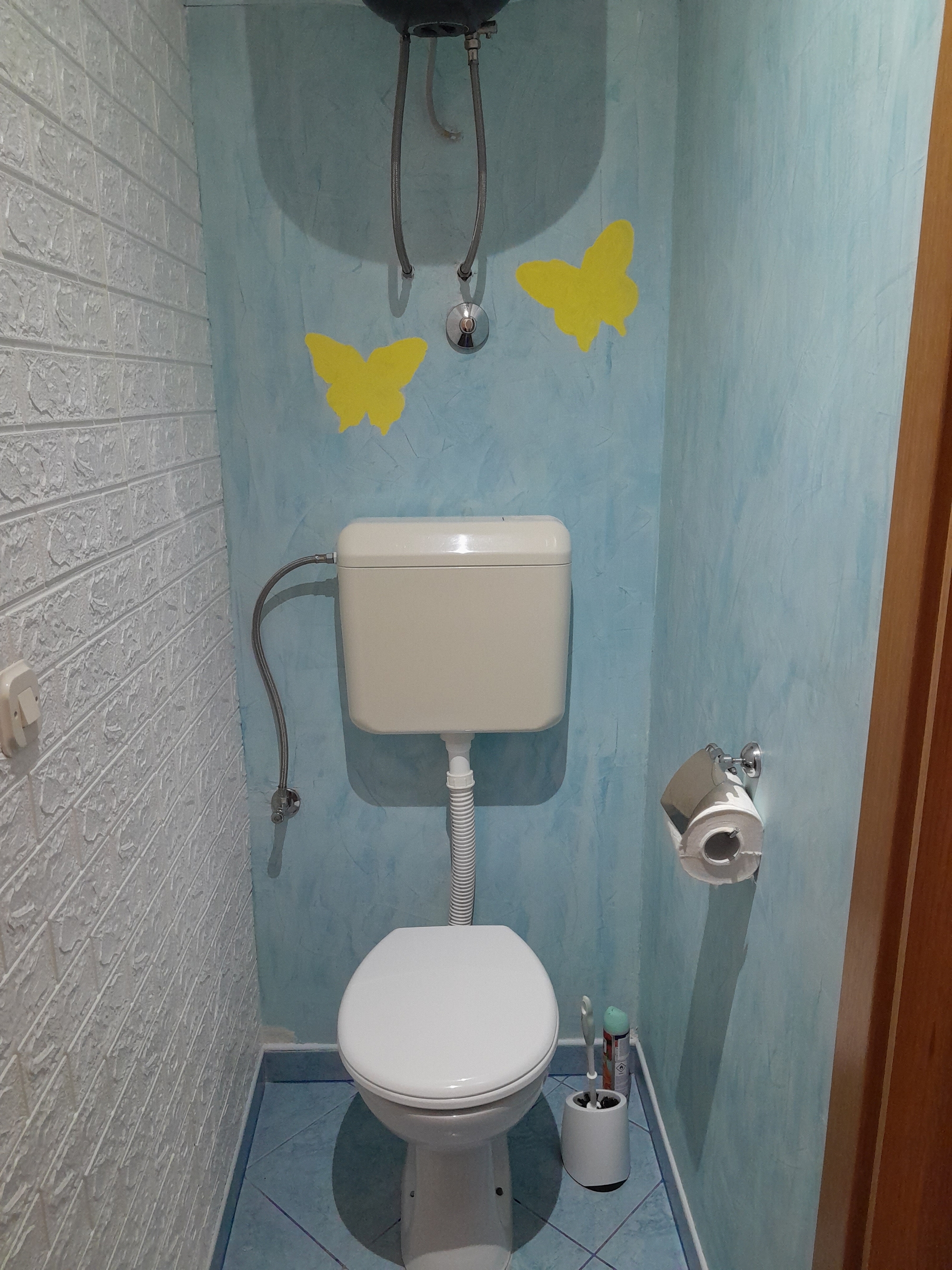 One bedroom apartment with terrace and sea view Postira, Brač  A-a