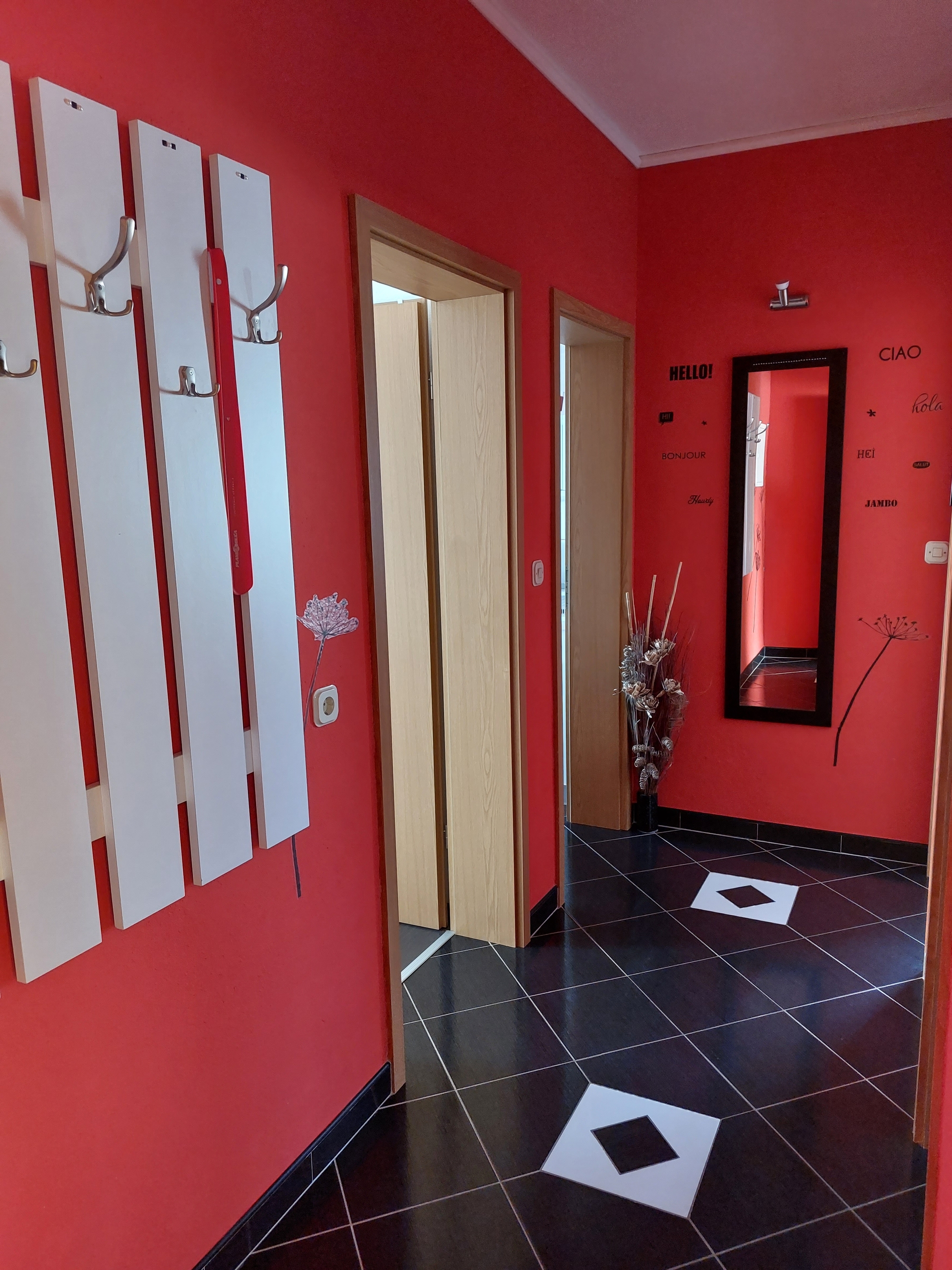 Two bedroom apartment with terrace and sea view Postira, Brač  A-c