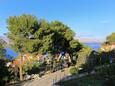 Postira, Balcony - view in the apartment, WiFi.