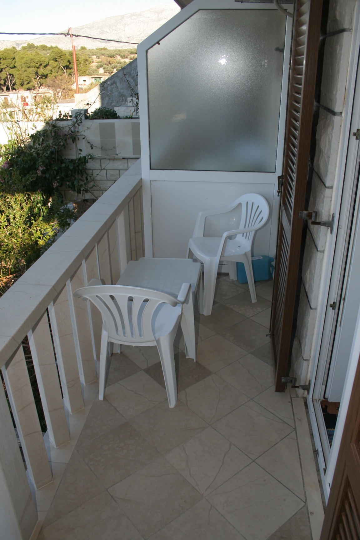 Two bedroom apartment with terrace Povlja, Brač  A-d