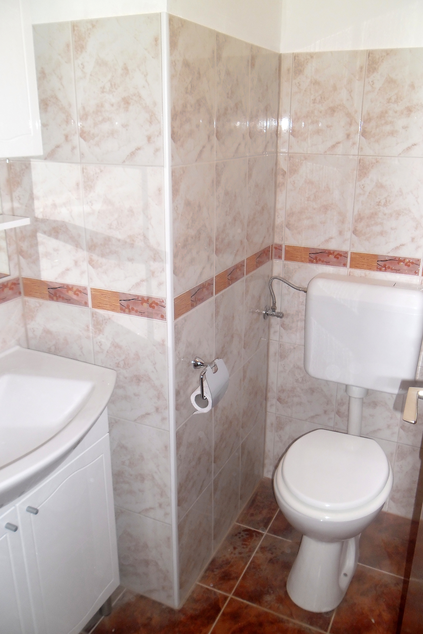 Three bedroom apartment with terrace and sea view Splitska, Brač  A-b