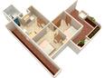Vir - Pedinka, План в размещении типа apartment, WiFi.