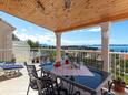 Terrace Sumartin, Terrace in the apartment, with a sea view and WiFi.