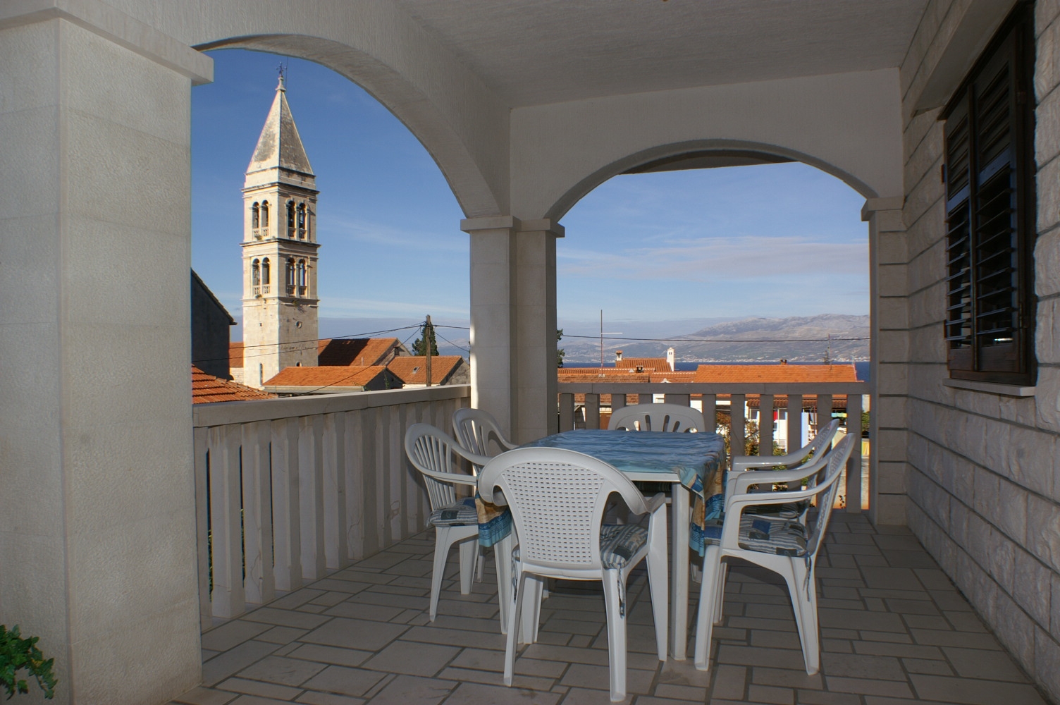 Ferienwohnung im Ort Supetar (Bra?), Kapazitä Ferienwohnung in Kroatien