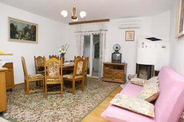 Dining room Mirca, Dining room in the apartment, dopusteni kucni ljubimci.