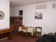Jídelna Milna, Jídelna v ubytování typu apartment, domácí mazlíčci povoleni a WiFi.