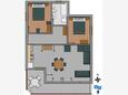Mimice, Plan in the apartment, (pet friendly) and WiFi.