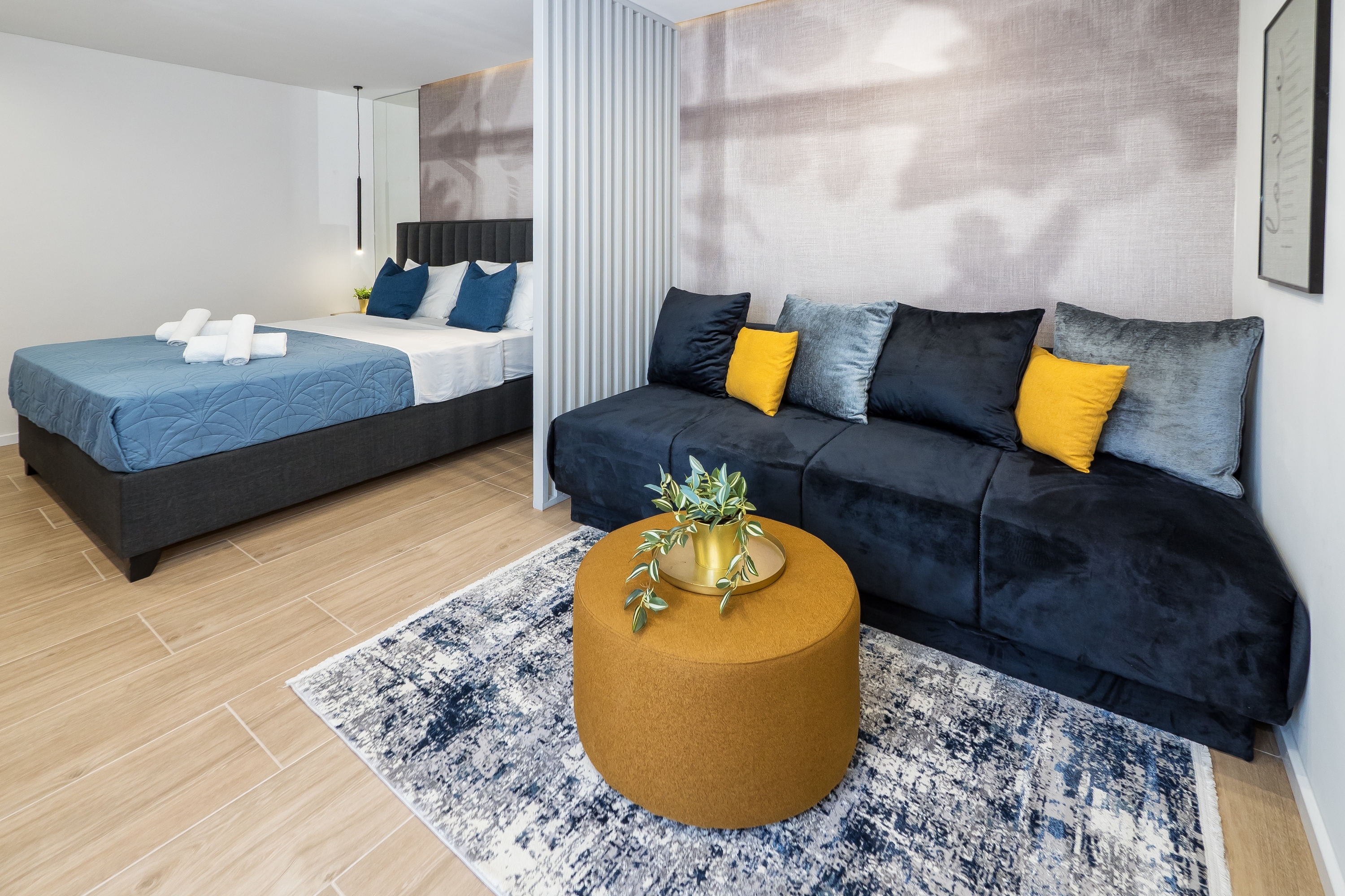 One bedroom apartment with balcony and sea view Lokva Rogoznica, Omiš  A-b