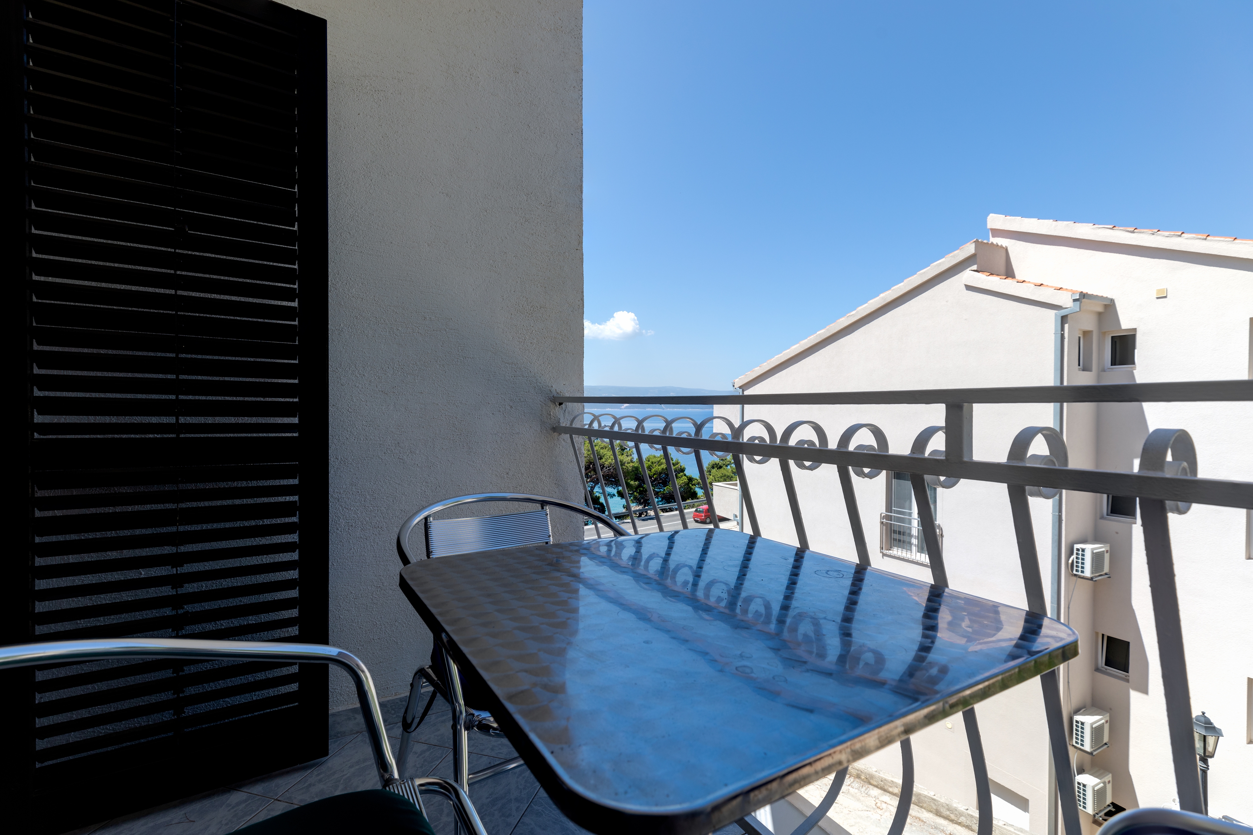 Studio flat with balcony and sea view Lokva Rogoznica, Omiš  AS-b