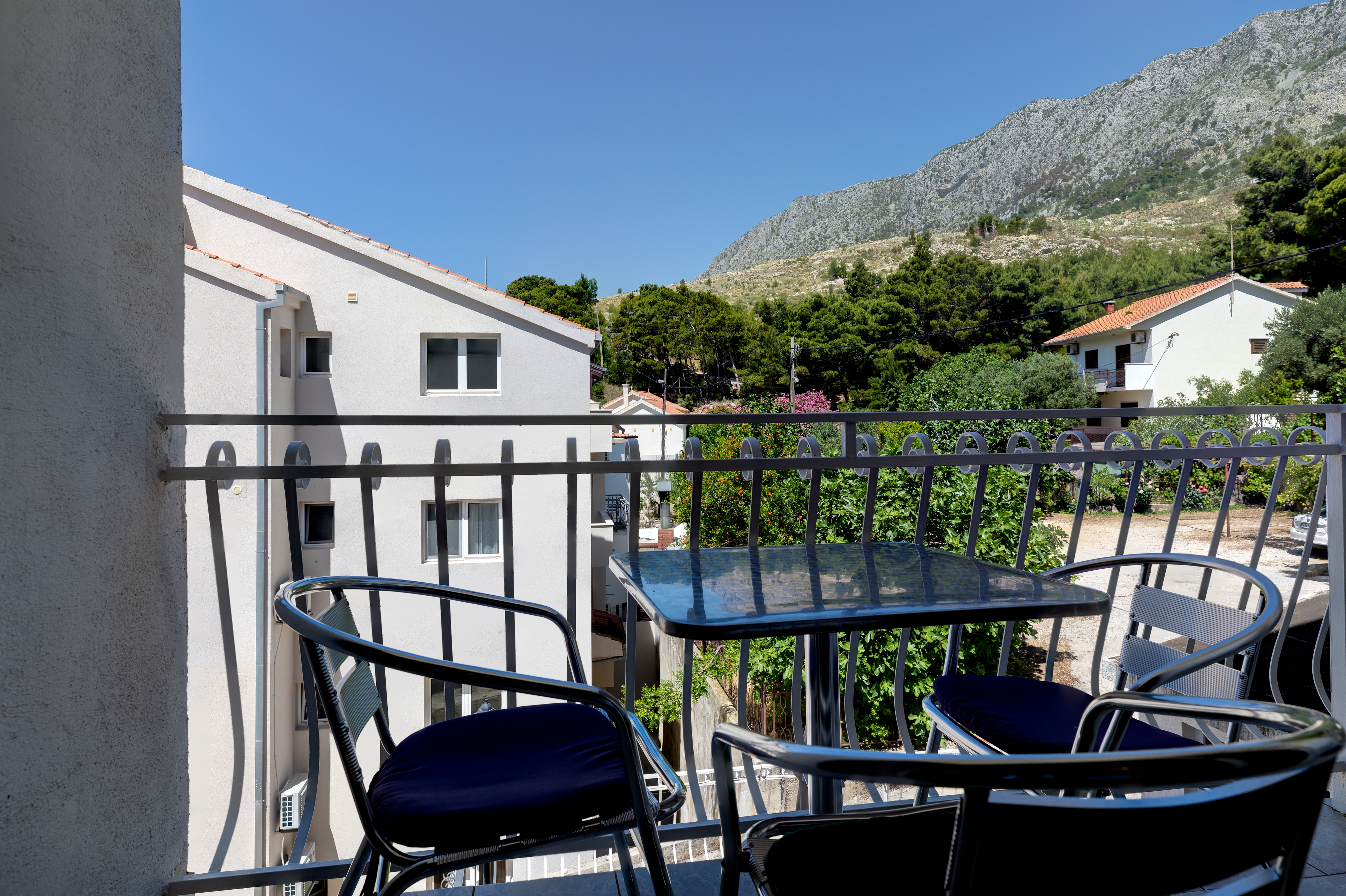 Studio flat with balcony and sea view Lokva Rogoznica, Omiš  AS-b
