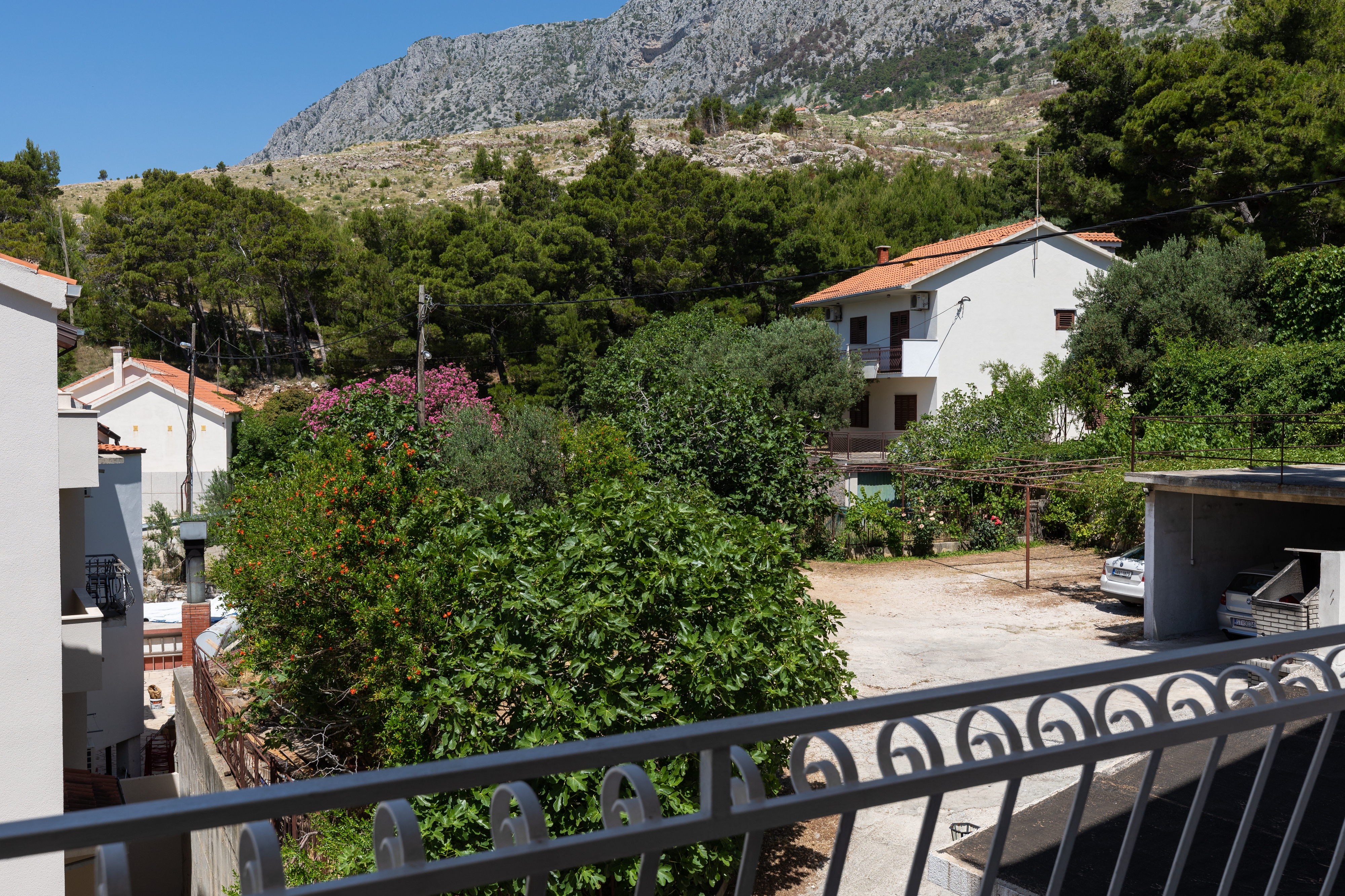 Studio flat with balcony and sea view Lokva Rogoznica, Omiš  AS-b