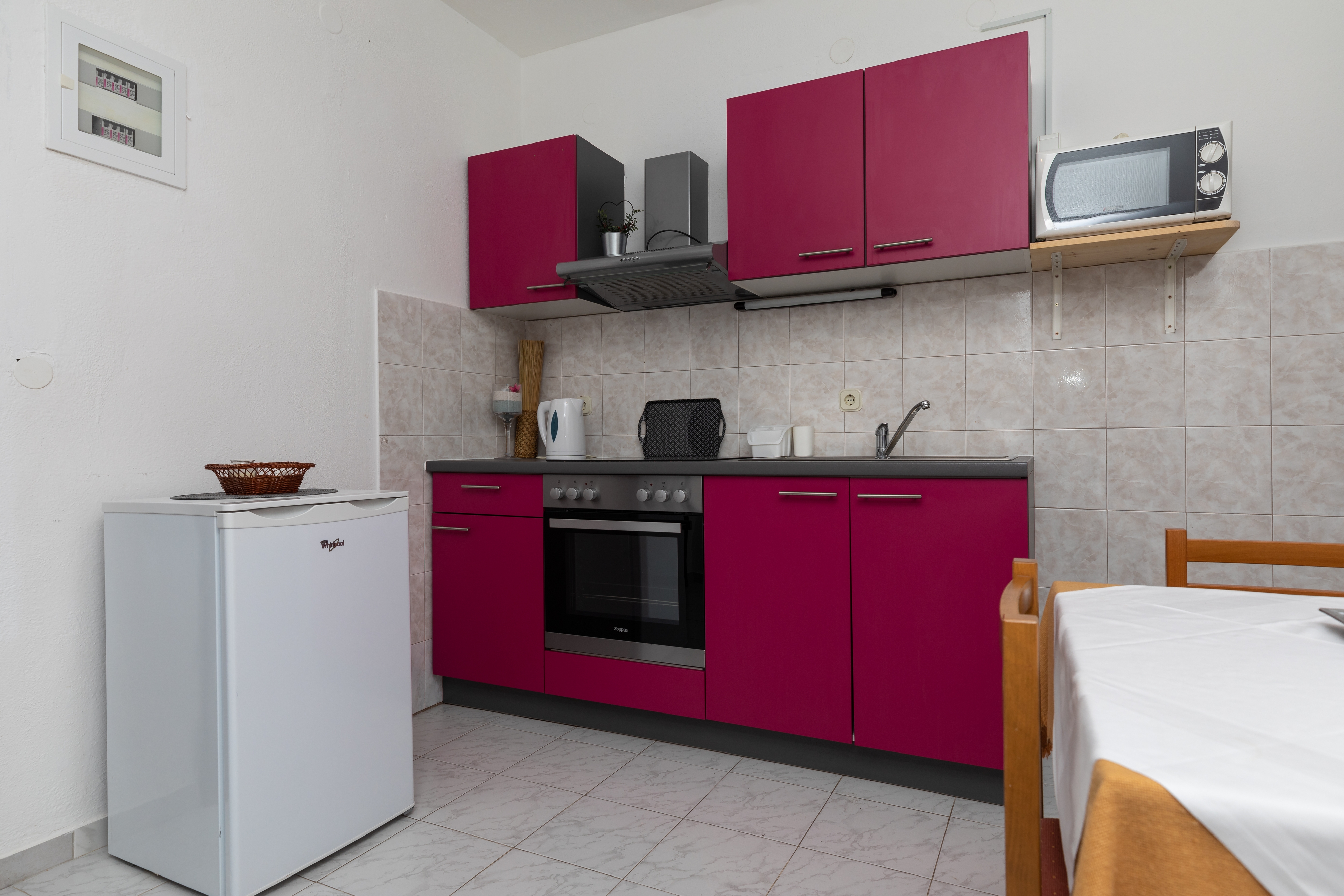 Studio flat with balcony and sea view Lokva Rogoznica, Omiš  AS-b
