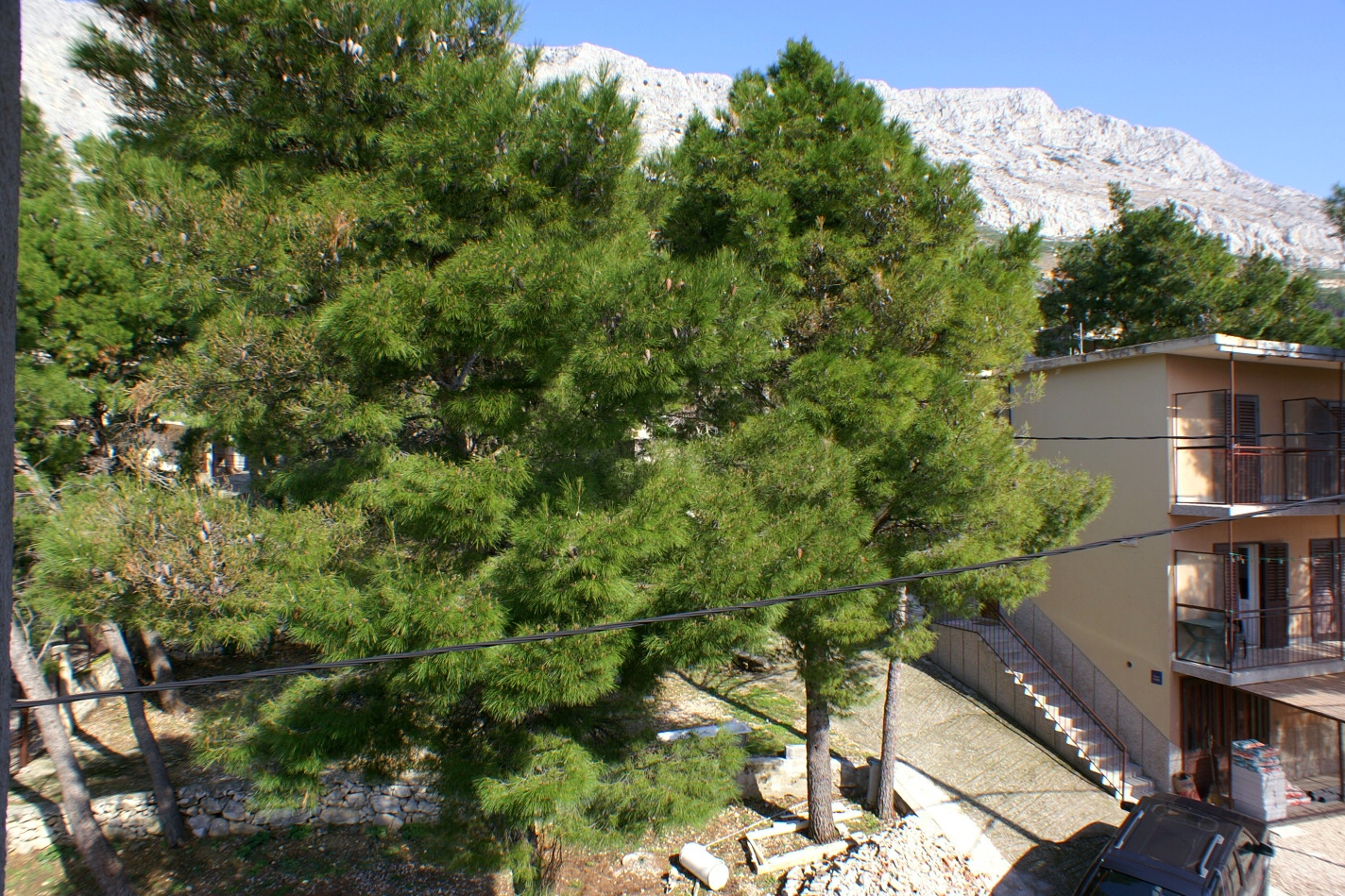 Room with terrace and sea view Lokva Rogoznica, Omiš  S-c
