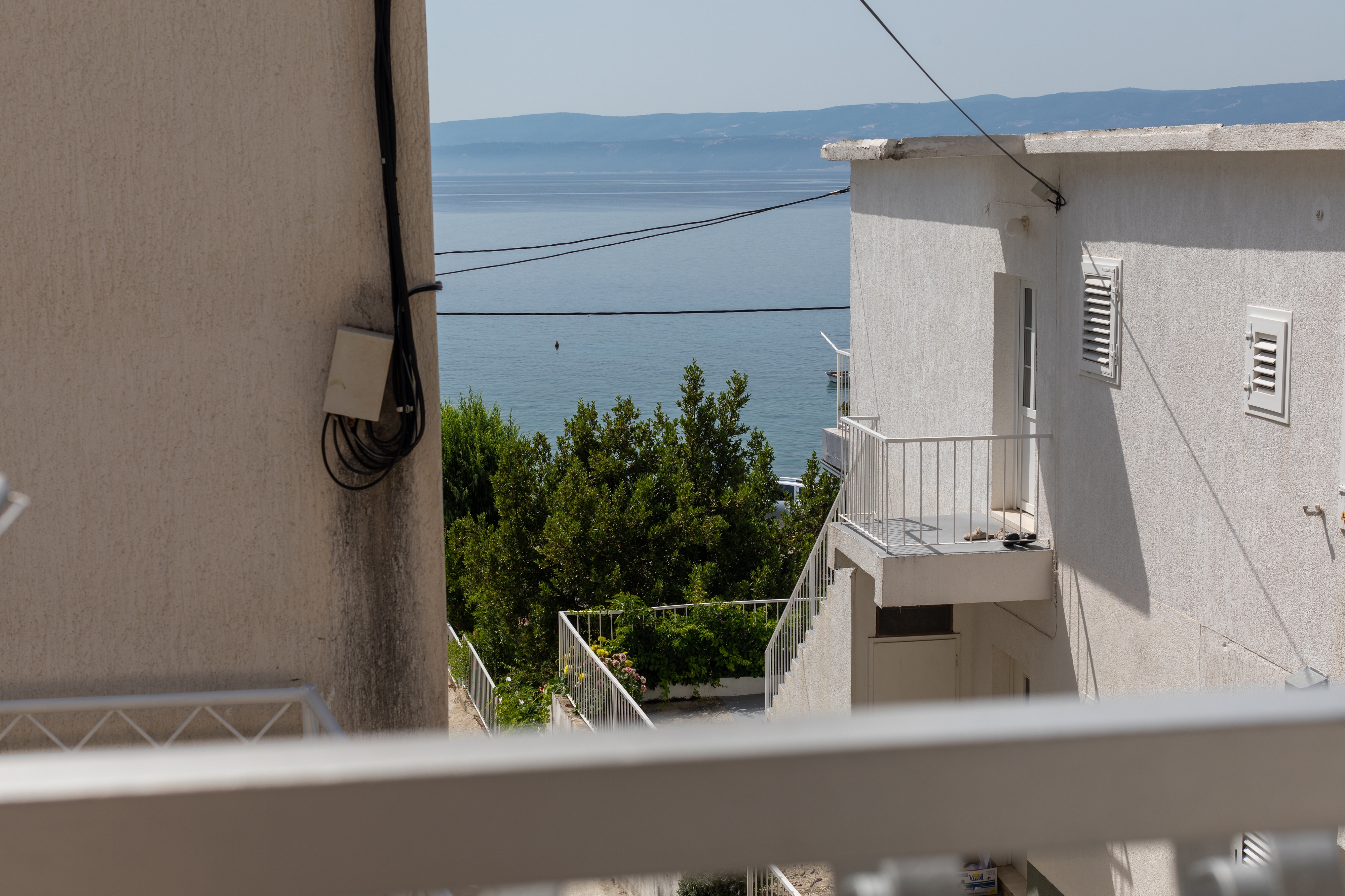 Studio flat with balcony and sea view Duće, Omiš  AS-a