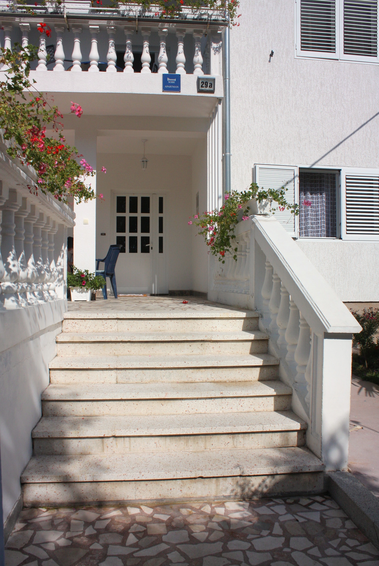 Dvosobni apartman s terasom Vodice  A-a