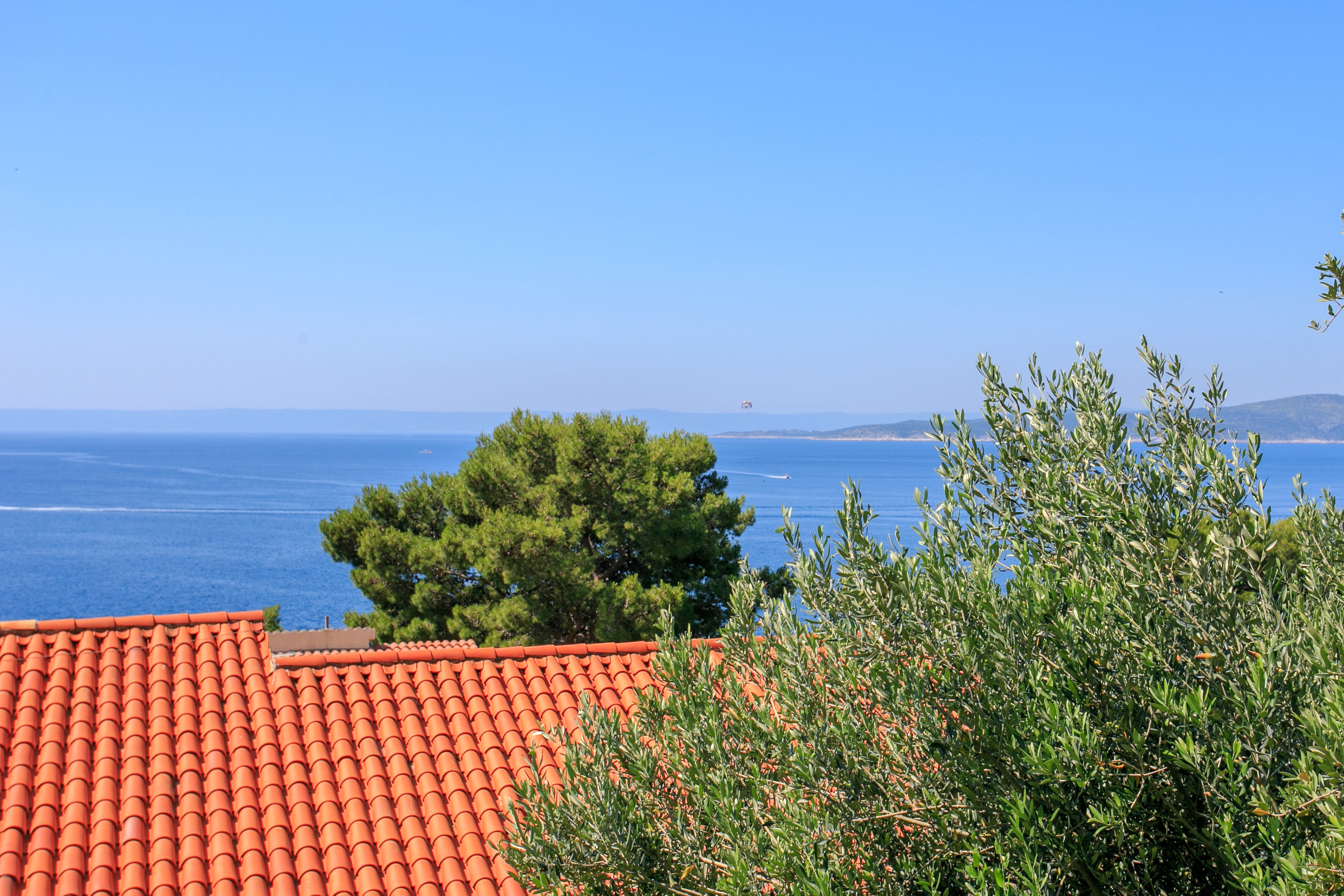 Two bedroom apartment with terrace and sea view Baška Voda, Makarska  A-b