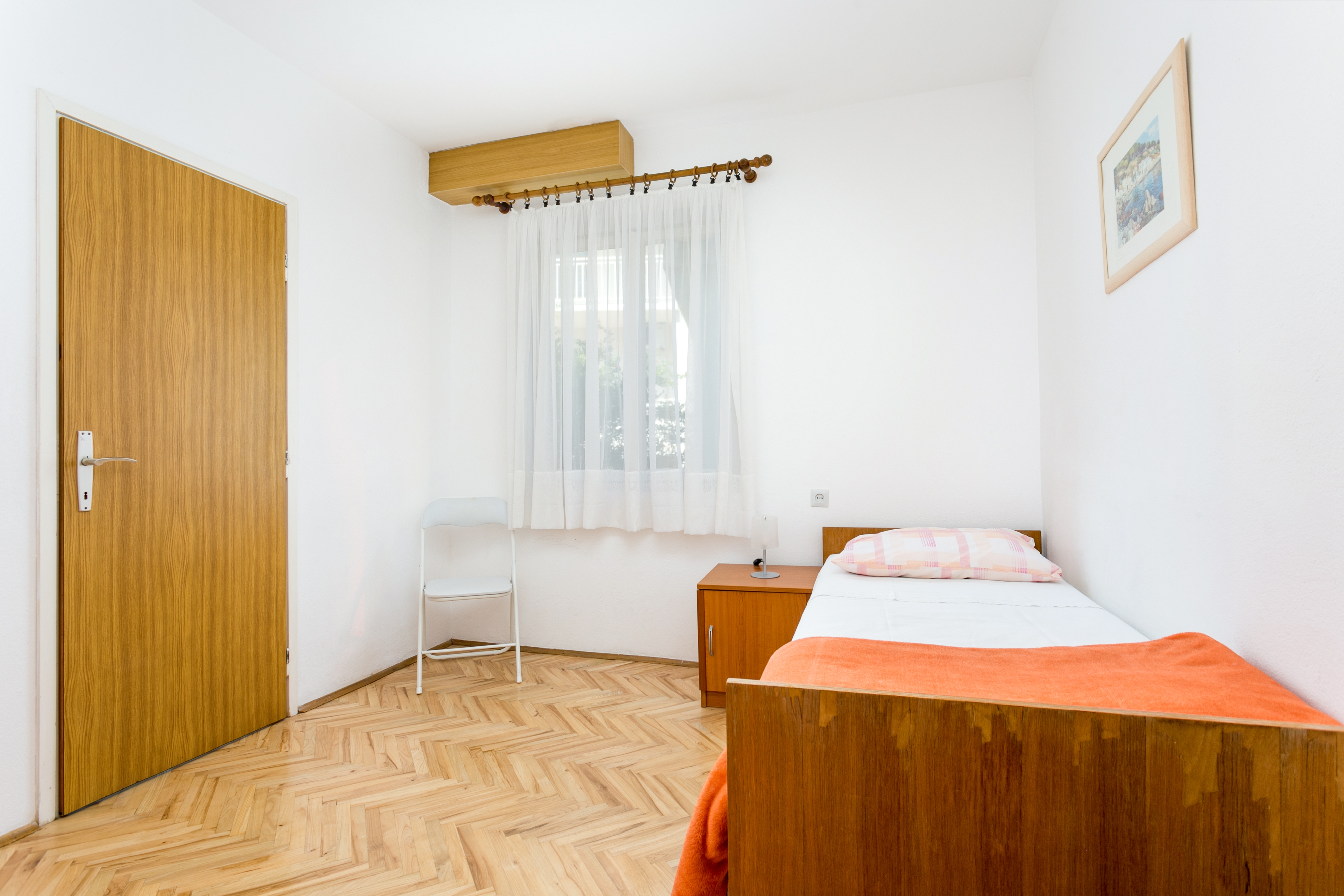 Two bedroom apartment with terrace and sea view Baška Voda, Makarska  A-b