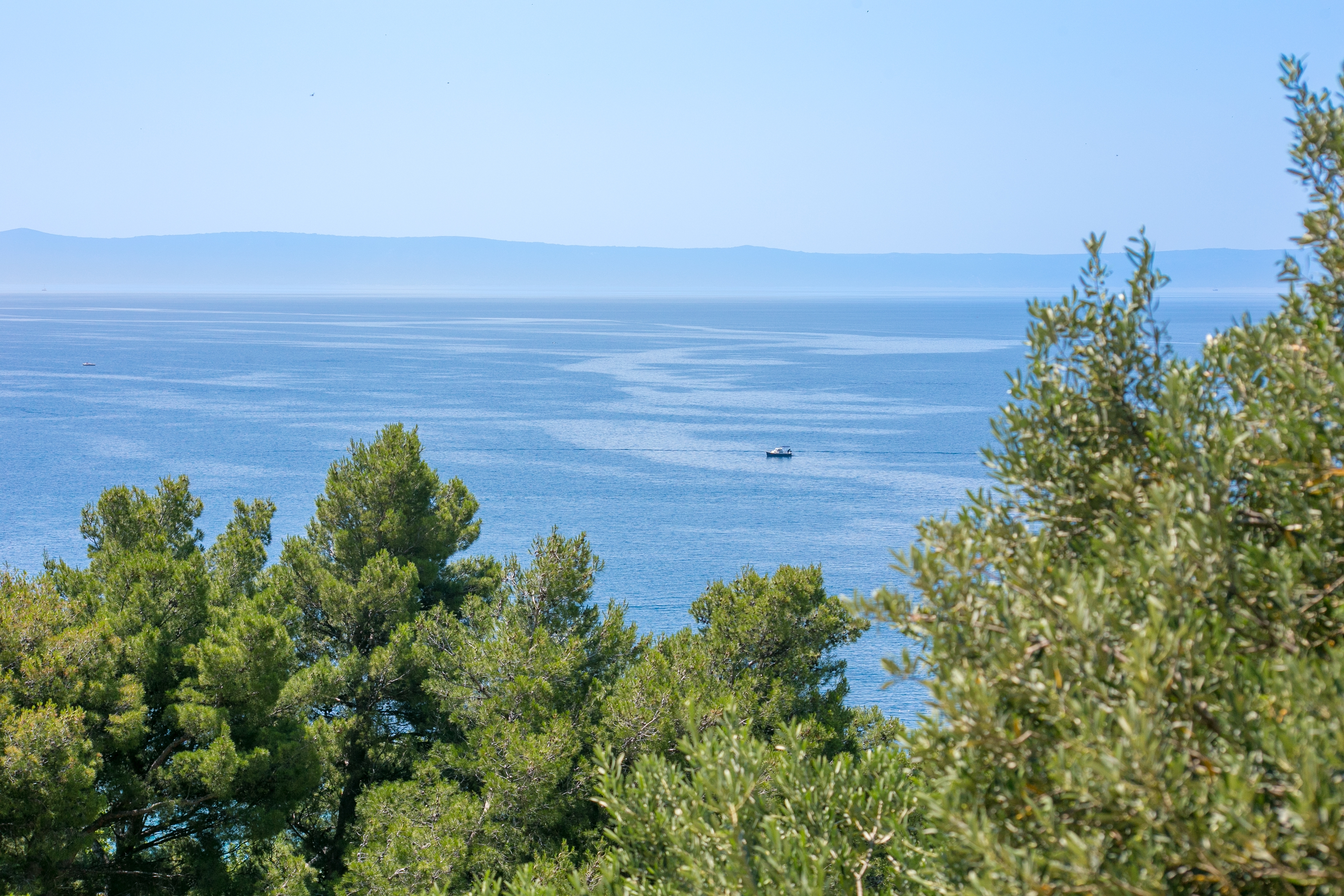 One bedroom apartment with balcony and sea view Baška Voda, Makarska  A-d