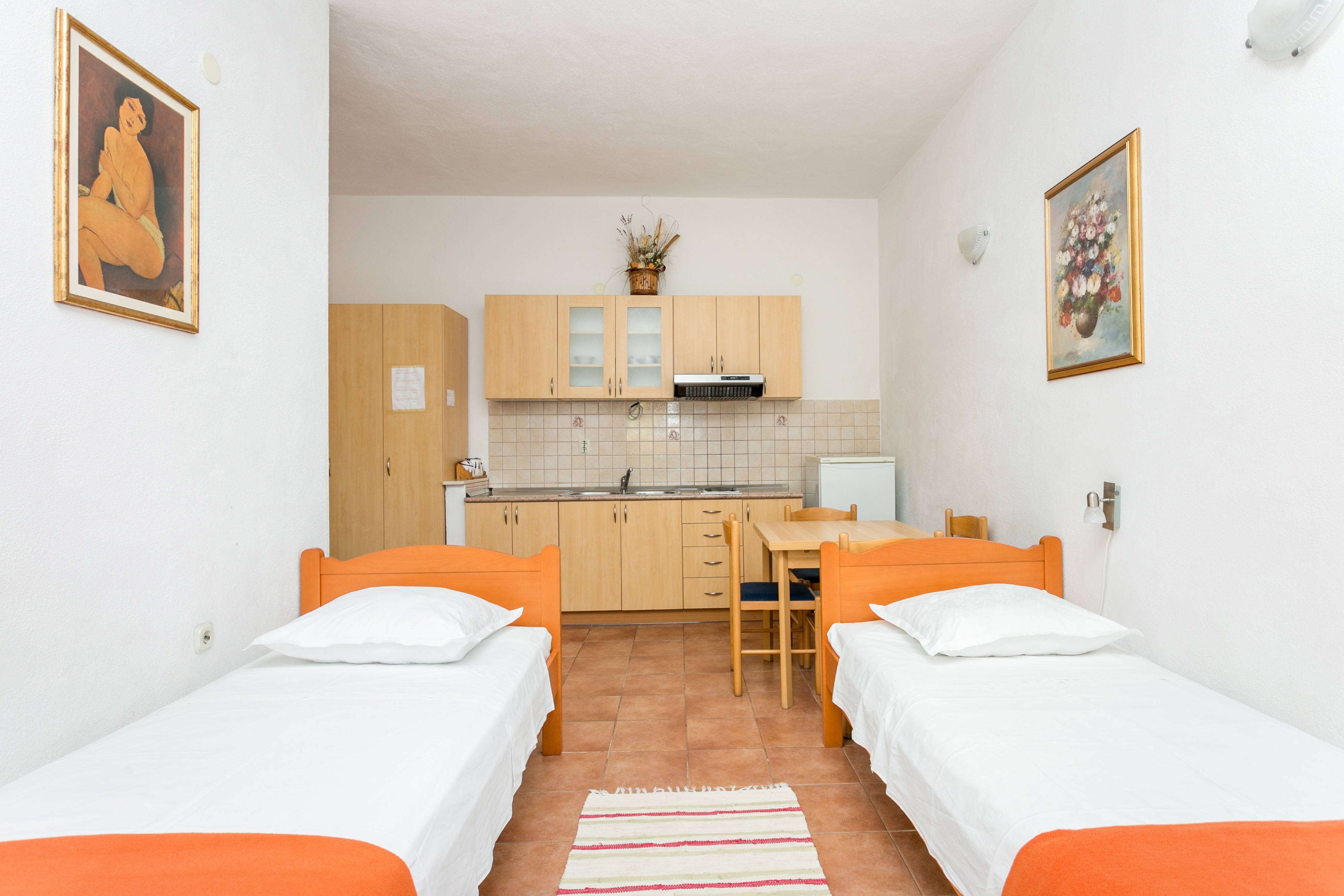 Studio flat with terrace and sea view Baška Voda, Makarska  AS-a