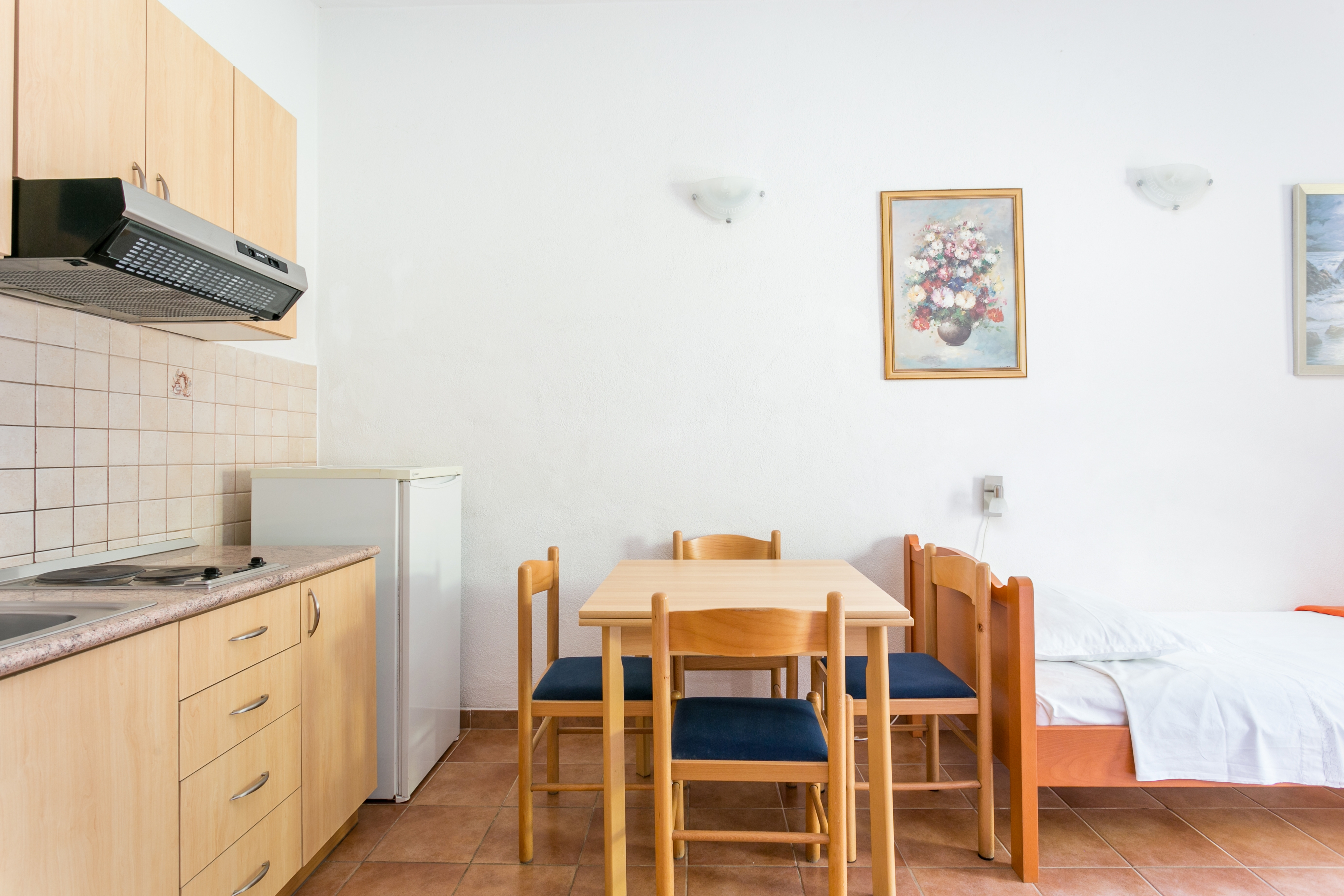 Studio flat with terrace and sea view Baška Voda, Makarska  AS-a