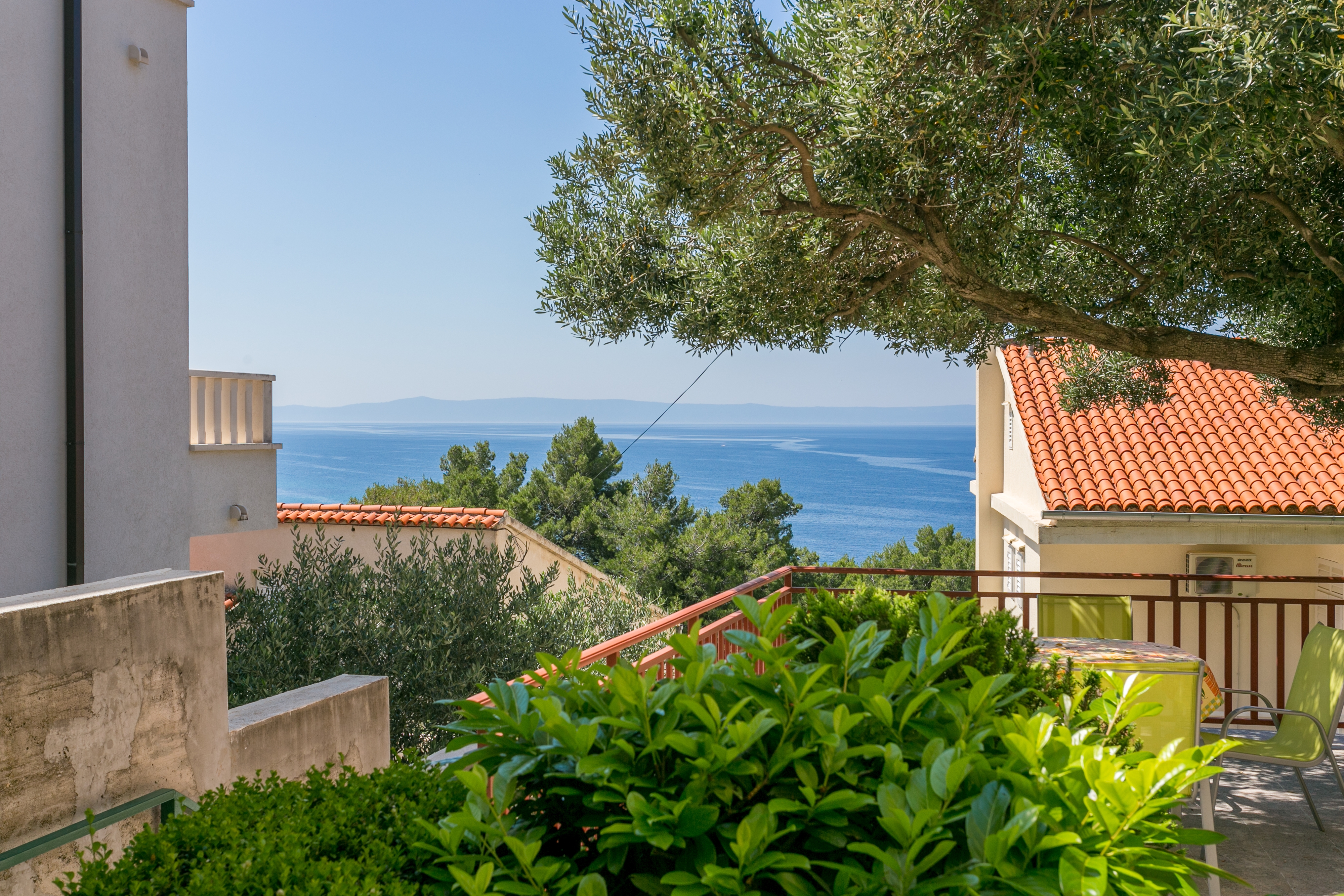 Studio flat with terrace and sea view Baška Voda, Makarska  AS-a