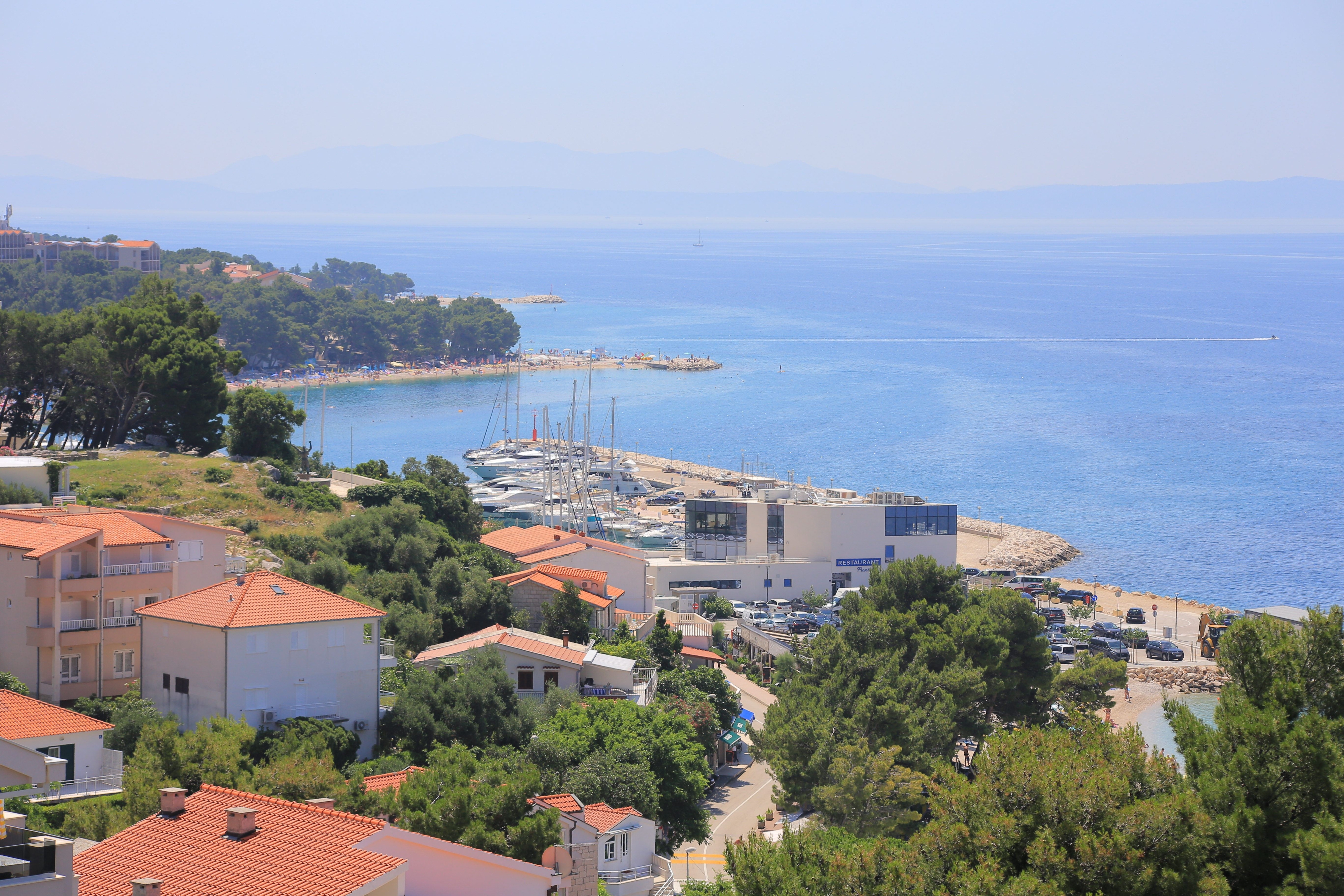 Studio flat with terrace and sea view Baška Voda, Makarska  AS-c