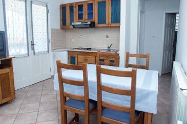 Vrsar, Jídelna v ubytování typu apartment, domácí mazlíčci povoleni a WiFi.