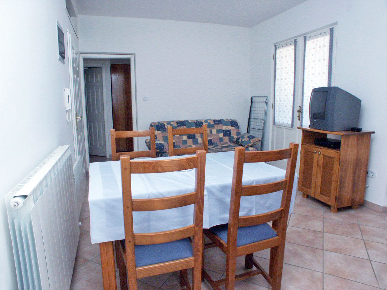 Dvosobni apartma S teraso in pogledom na morje Vrsar, Poreč  A-a