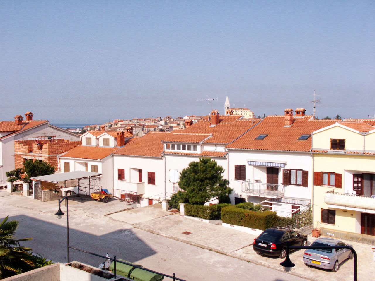 Dvosobni apartma S teraso in pogledom na morje Vrsar, Poreč  A-a