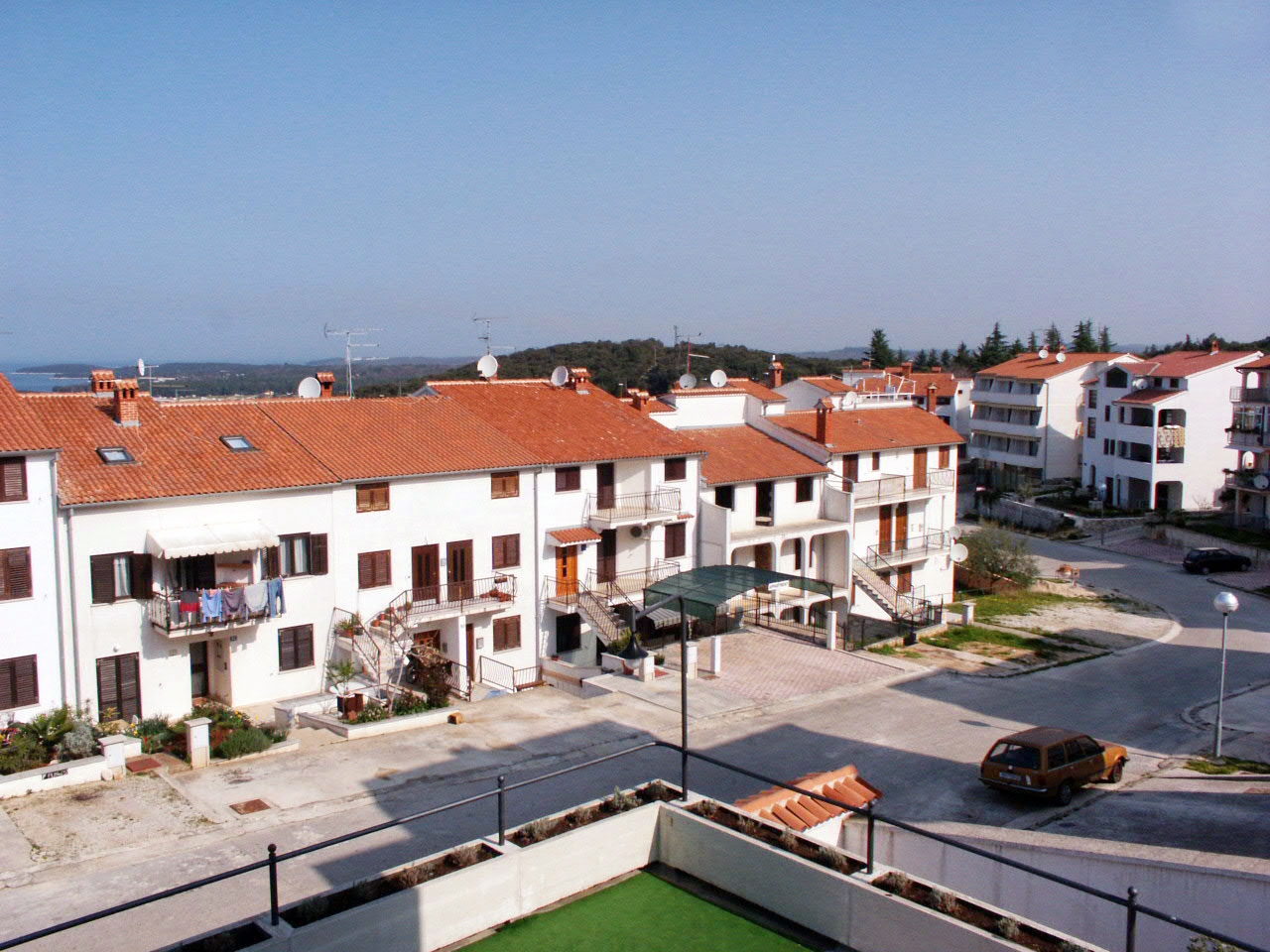 Dvosobni apartma S teraso in pogledom na morje Vrsar, Poreč  A-a