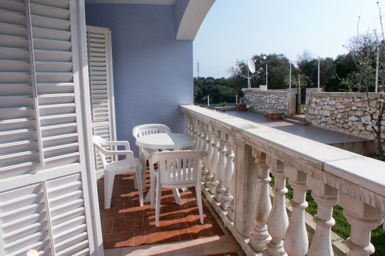 Dvosobni apartma S teraso Vrsar, Poreč  A-b
