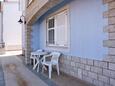 Vrsar, Terrace in the apartment, with a sea view, (pet friendly) and WiFi.