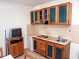 Vrsar, Kitchen in the studio-apartment, air condition available, (pet friendly) and WiFi.