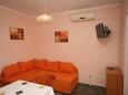 Living room Funtana, Living room in the apartment, air condition available, (pet friendly) and WiFi.