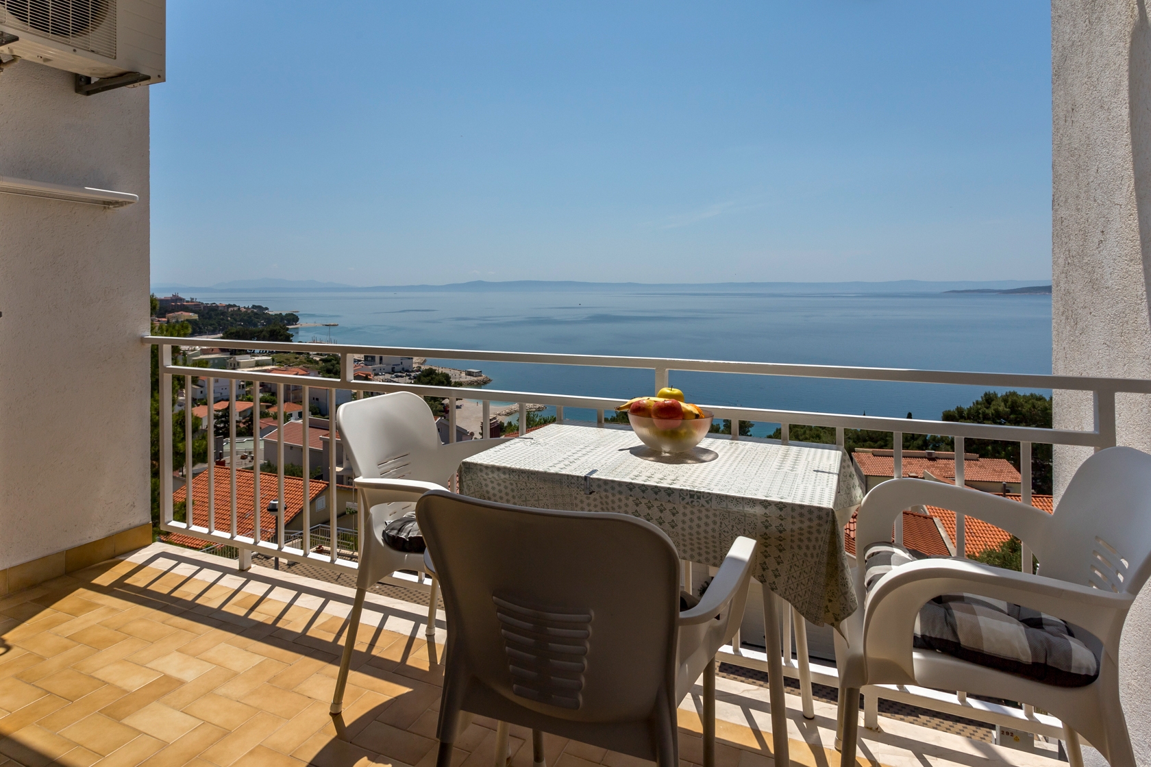 Studio apartman s balkonom i pogledom na more Baška Voda, Makarska  AS-a