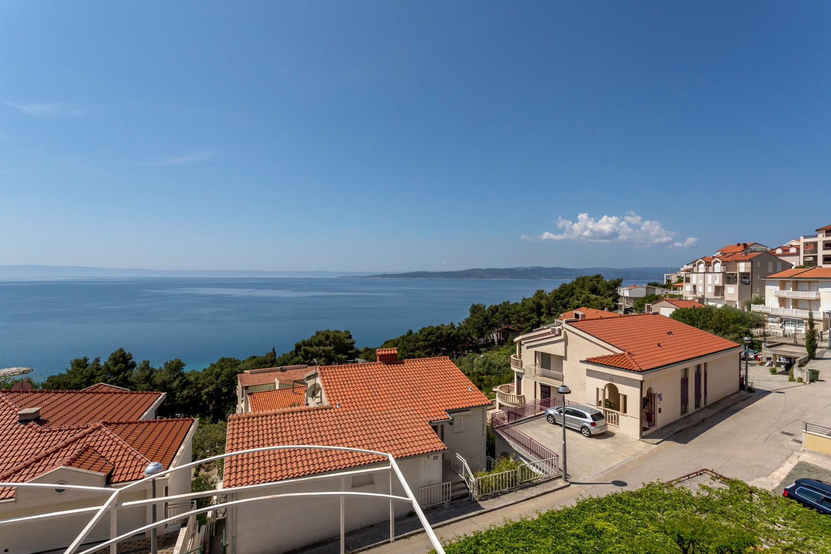 Studio apartman s balkonom i pogledom na more Baška Voda, Makarska  AS-c