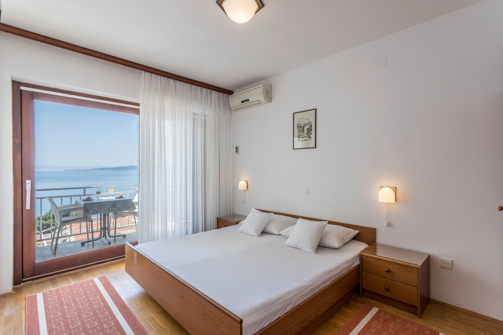 Studio apartman s balkonom i pogledom na more Baška Voda, Makarska  AS-c